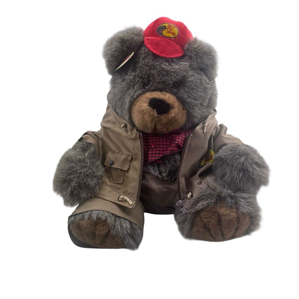 Bass Pro Shops TEDDY BEAR Fishing Jacket And Pants Wildlife Critter 18” Kamar
